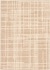 Sadie Burburry Taupe-Champagne Area Rug - 5'3\" x 7'7\"
