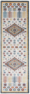 Gypsy Grey Machine Washable Area Rug - 2'6\" x 8'0\"
