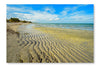 Crandon Park Beach 16x24 Wall Art Frame And Fabric Panel
