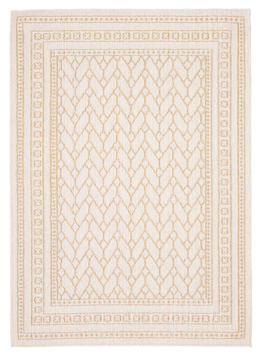 Thandazile Taupe Area Rug - 6'3\" x 9'3\"