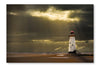 Illuminated Beacon 28x42 Wall Art Frame And Fabric Panel