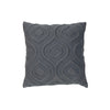 Velvet Impression Cushion Grey - Set of 2