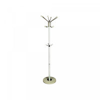 Bloom Coat Hanger White with Marble Base Coat Racks