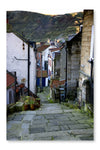 Staithes, North Yorkshire 24x36 Wall Art Frame And Fabric Panel