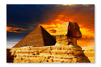 Great Sphinx 16x24 Wall Art Frame And Fabric Panel