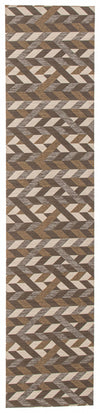 Bellezza Dark Brown 2'2\" x 16'0\" Area Rug