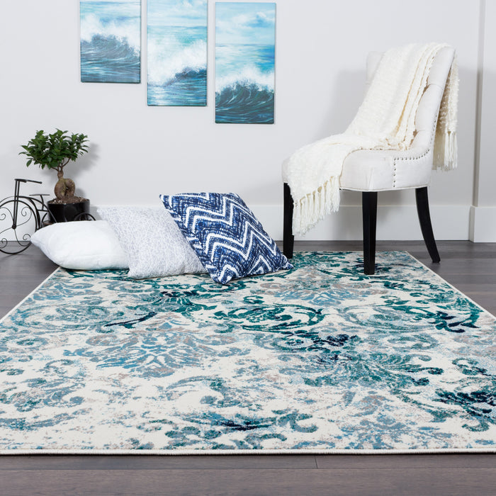Sav Vin Flora 3x5 Area Rug