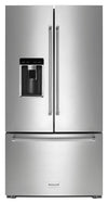 KitchenAid 36\" 24 Cu. Ft. French-Door Refrigerator - Stainless Steel with PrintShield™ Finish - KRFC704FPS