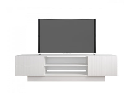 Nordika 72" TV Stand - White