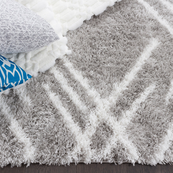 Ker Grey Lines 7x10 Area Rug
