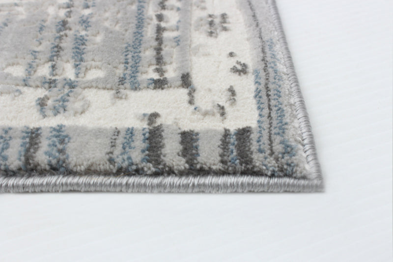 Shaleigh Cream, Grey Rug 6'7\" X 9'6\" Area Rug