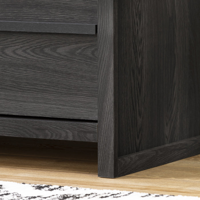 Tao 6-Drawer Dresser - Grey Oak