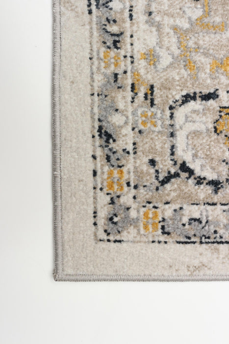 Legacy Ivory Machine Washable Area Rug - 3'0\" x 5'0\"