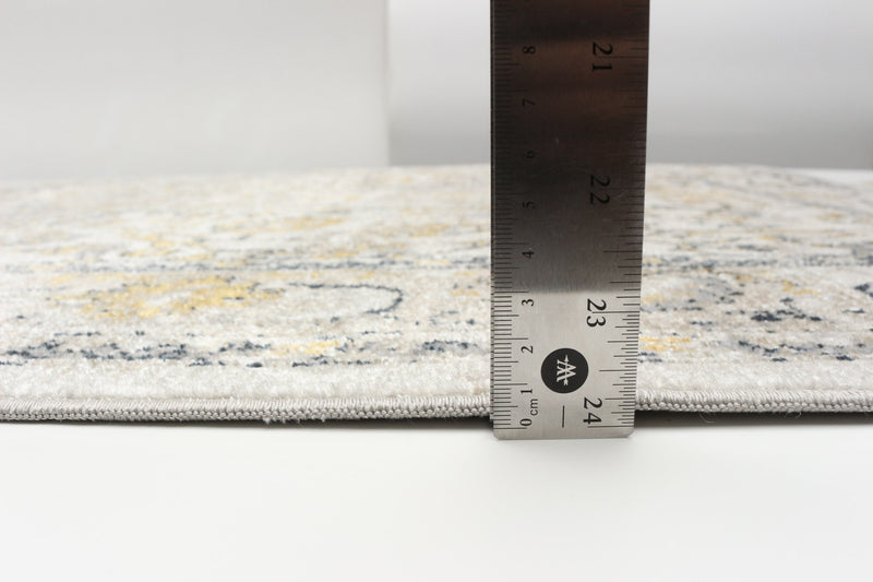 Legacy Ivory Machine Washable Area Rug - 3'0\" x 5'0\"