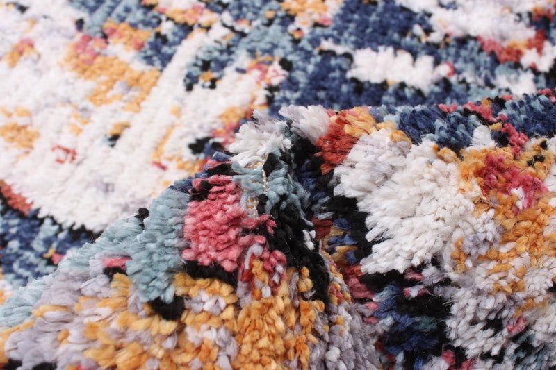 Paloma Vintage Blue Area Rug - 6'7\" x 9'6\"