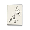 \"Nude\" Canvas Framed Black 18x24 Wall Art