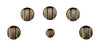 Café 5-Piece Electric Cooktop Brushed Bronze Knobs - CXCE1HKPMBZ