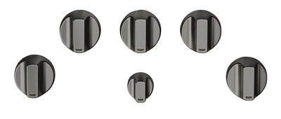 Café 5-Piece Gas Cooktop Brushed Black Knobs - CXCG1K0PMBT - Accessory Kit in Brushed Black