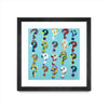 \"Pop The Question\" Matted and Framed Black 36x36 Wall Art