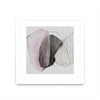 \"Tickled With Pink\" Matted and Framed White 36x36 Wall Art