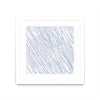 \"Hula Ii\" Matted and Framed White 36x36 Wall Art