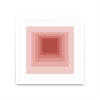 \"After Josef O\" Matted and Framed White 30x30 Wall Art