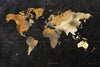 \"Dramatic World Map\" Giant Art 72x48 Wall Art