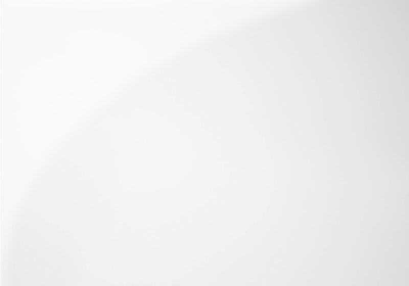 Glossy White Chrome Metal Accent Table
