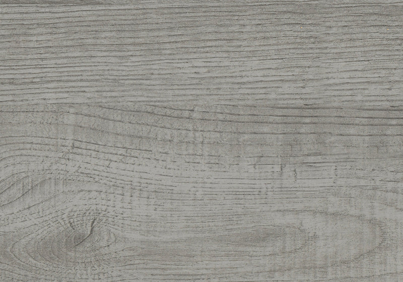 Grey Wood-look Black Metal Console Table