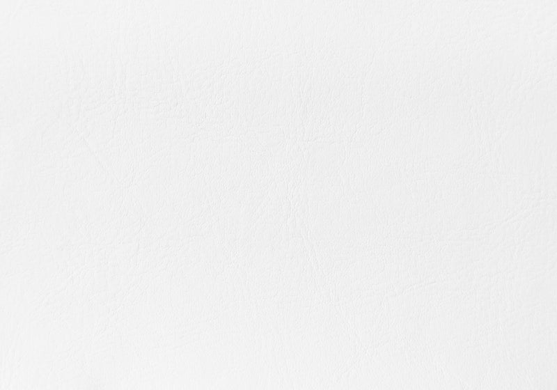 Full Size White Leather-look Headboard