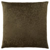 Dark Green Floral Velvet 1pc Pillow