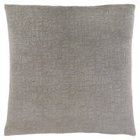 Grey Mosaic Velvet 1pc Pillow