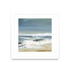 \"East Coast Ii\" Matted and Framed White 36x36 Wall Art