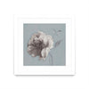 \"Floral Symposium Ii\" Matted and Framed White 30x30 Wall Art