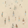 \"Beach Goer Iv\" Giant Art 54x54 Wall Art
