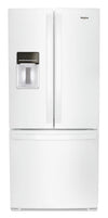 Whirlpool 30\" 20 Cu. Ft. French-Door Refrigerator - White - WRF560SEHW