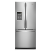 Whirlpool 30\" 20 Cu. Ft. French-Door Refrigerator - Fingerprint Resistant Stainless Steel - WRF560SEHZ