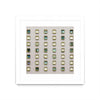 \"Windows Ii\" Matted and Framed White 36x36 Wall Art