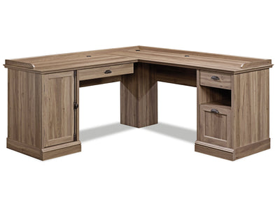 Barrister Lane Corner Desk - Salt Oak