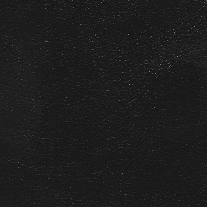 Curt 41\" Genuine Leather Chair with Button Tufting - Black