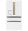 Cafe 36\" 27.8 Cu. Ft. French-Door Refrigerator - Matte White - CVE28DP4NW2