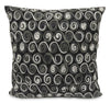 Crawford 20\" Accent Pillow - Black/Grey