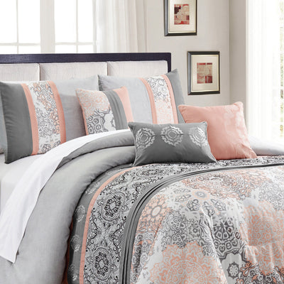 Dublin 7-Piece Queen Comforter Set