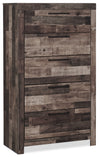 Derekson  Bedroom Chest of Drawers, 5-Drawer, 31.7\"W x 53.9\"H - Grey