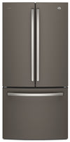 Profile 33\" 24.5 Cu. Ft. French-Door Refrigerator - Slate - PNE25NMLKES