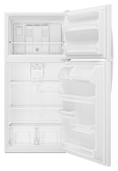 Whirlpool 30\" 18.2 Cu. Ft. Top-Mount Refrigerator - White - WRT318FZDW