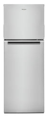 Whirlpool 24\" 12.9 Cu. Ft. Top-Mount Refrigerator - Fingerprint-Resistant Stainless Finish - WRT313CZLZ