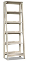 Kyree 23.54\" 5-Shelf Ladder Style Bookcase - Chalked Chestnut