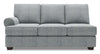 Sofa Lab Roll LAF Sofa - Luna Pewter