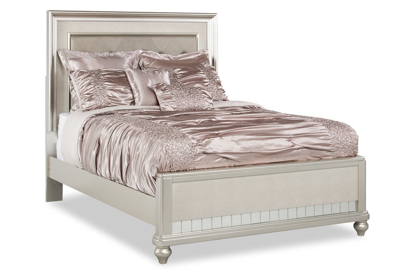 Beatrice 7-Piece Queen Comforter Set - Taupe